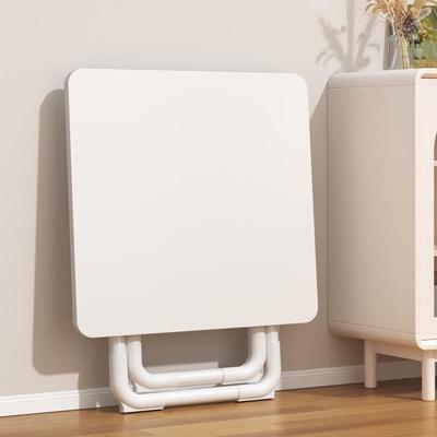 折叠桌子简易出租屋餐桌圆桌小户型家用可移动吃饭长方形户外家庭