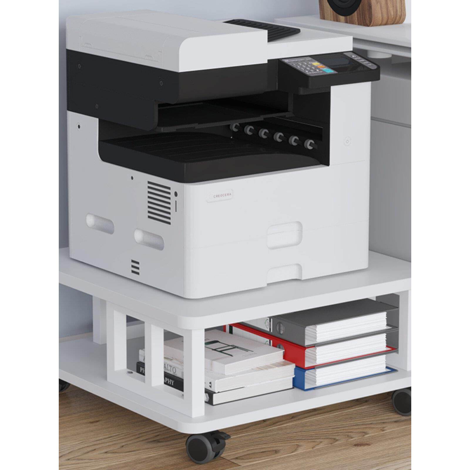 落地可移动大型A3打印复印机架子底座办公室桌下边打印机置物支架,收纳整理,整理架/置物架/收纳架,淘宝优惠券,粉丝福利购,淘宝优惠卷