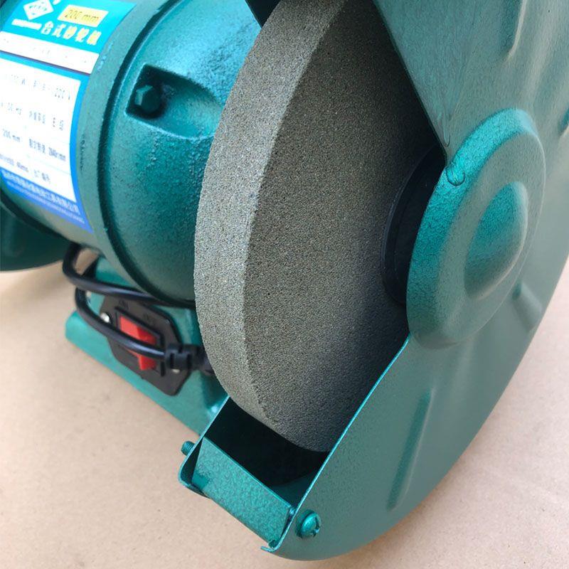 工业级多功能砂轮机台式金属打磨机小型家庭电动磨刀抛光机台磨机