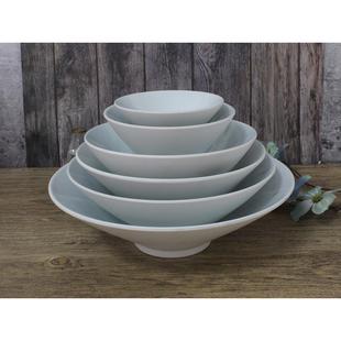 A8加厚双色碗三聚氰胺面碗斯堪的纳维亚汤碗拉面碗彩色麻辣热碗商