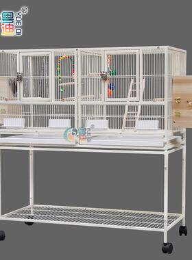 三层大型群鸟笼鹦鹉笼繁殖笼大号玄凤虎皮牡丹配对笼A307