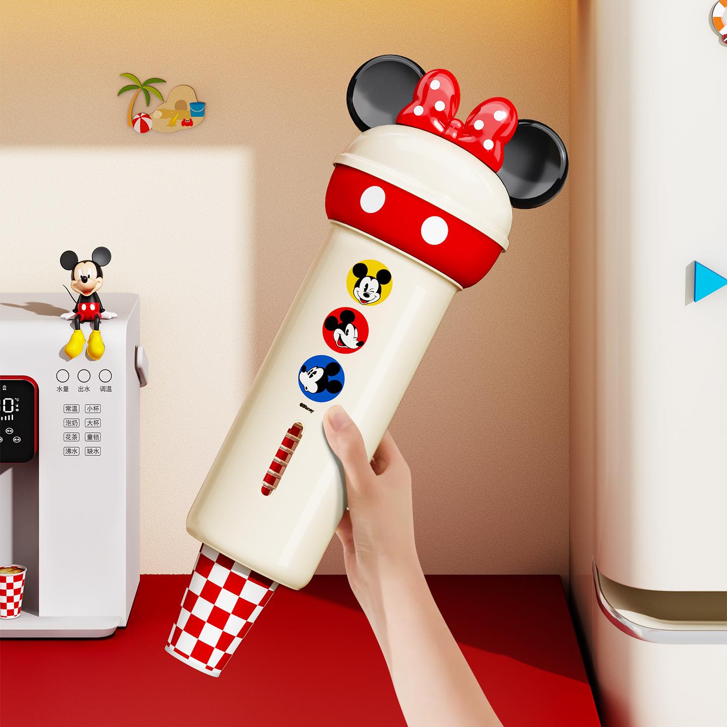 一次性纸杯子取杯器壁挂式可爱卡通加厚水杯收纳架子放置物架杯托