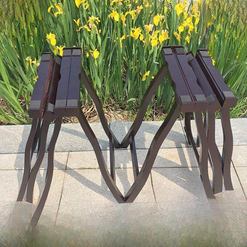 古筝架实木A架子便携式古筝架折叠a型支架腿加粗人字琴架配件包邮