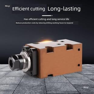 凯莱一笑单轴主轴覆合动力头Er25 40侧铣缩短飞刀盘钻攻丝