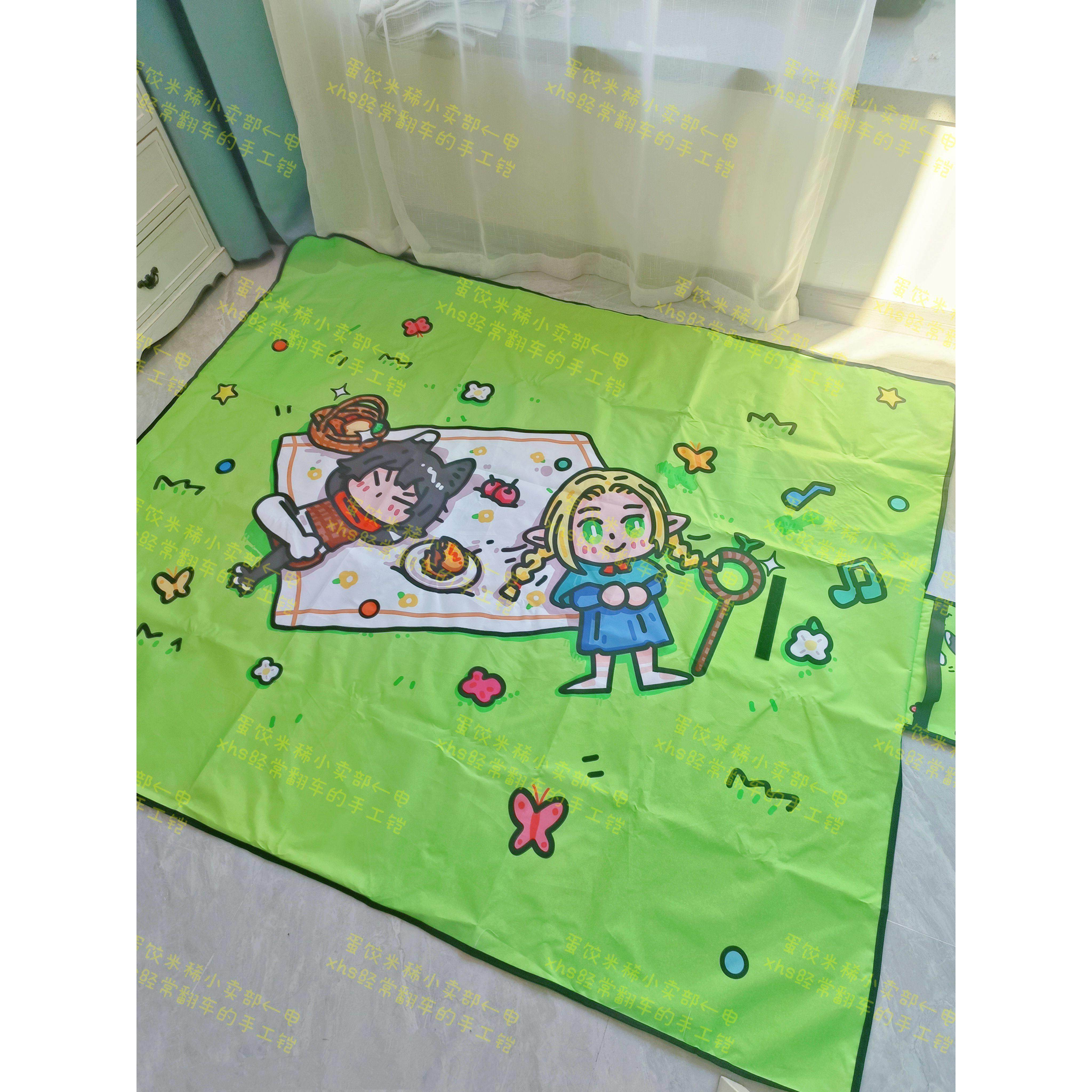 迷宫饭 野餐垫伊津津美玛露希尔桌布漫展无料垫布防水野餐布