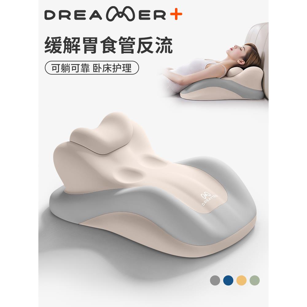 知梦人胃食管防反流斜坡枕老人孕妇护理三角枕床上半躺神器靠背垫