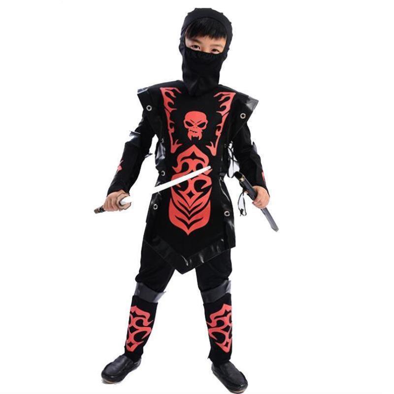 儿童节服装万圣服衣服忍者演出男童cosplay武士cos表演舞会动漫衣