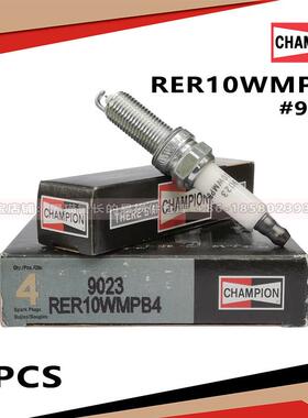 Champion火花塞 RER10WMPB4 9023 伊兰特索纳塔胜达K3智跑KX5佳乐