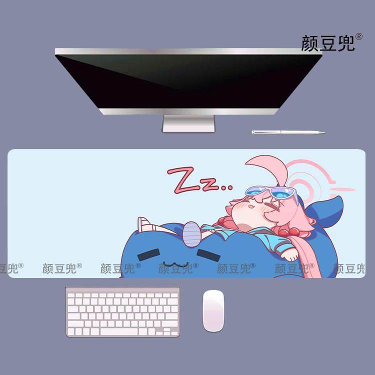 小鸟游星野 蔚蓝碧蓝档案 同款周边大号办公桌垫鼠标垫锁边鼠标垫,电脑硬件/显示器/电脑周边,鼠标垫/贴/腕垫,淘宝优惠券,粉丝福利购,淘宝优惠卷