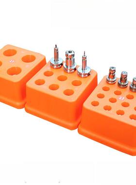 BT30BT4050CNC加工中心刀柄架 加厚塑胶简易刀头收纳架数控刀具盒