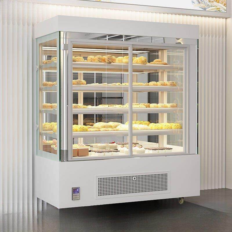 鑫爽立式蛋糕柜商用风冷前开式甜品自助糕点柜水果保鲜冷藏展示柜