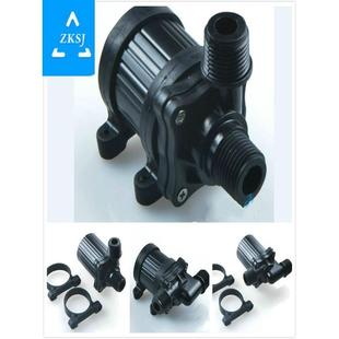 12V24V小型家用喷泉鱼缸水冷增压循环直流无刷缺水保护调速潜水泵