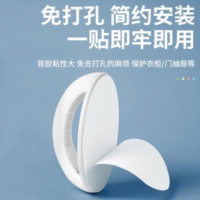 衣柜门拉手抽屉把手橱柜子免打孔提手柄拉环移门极简现代简约高档