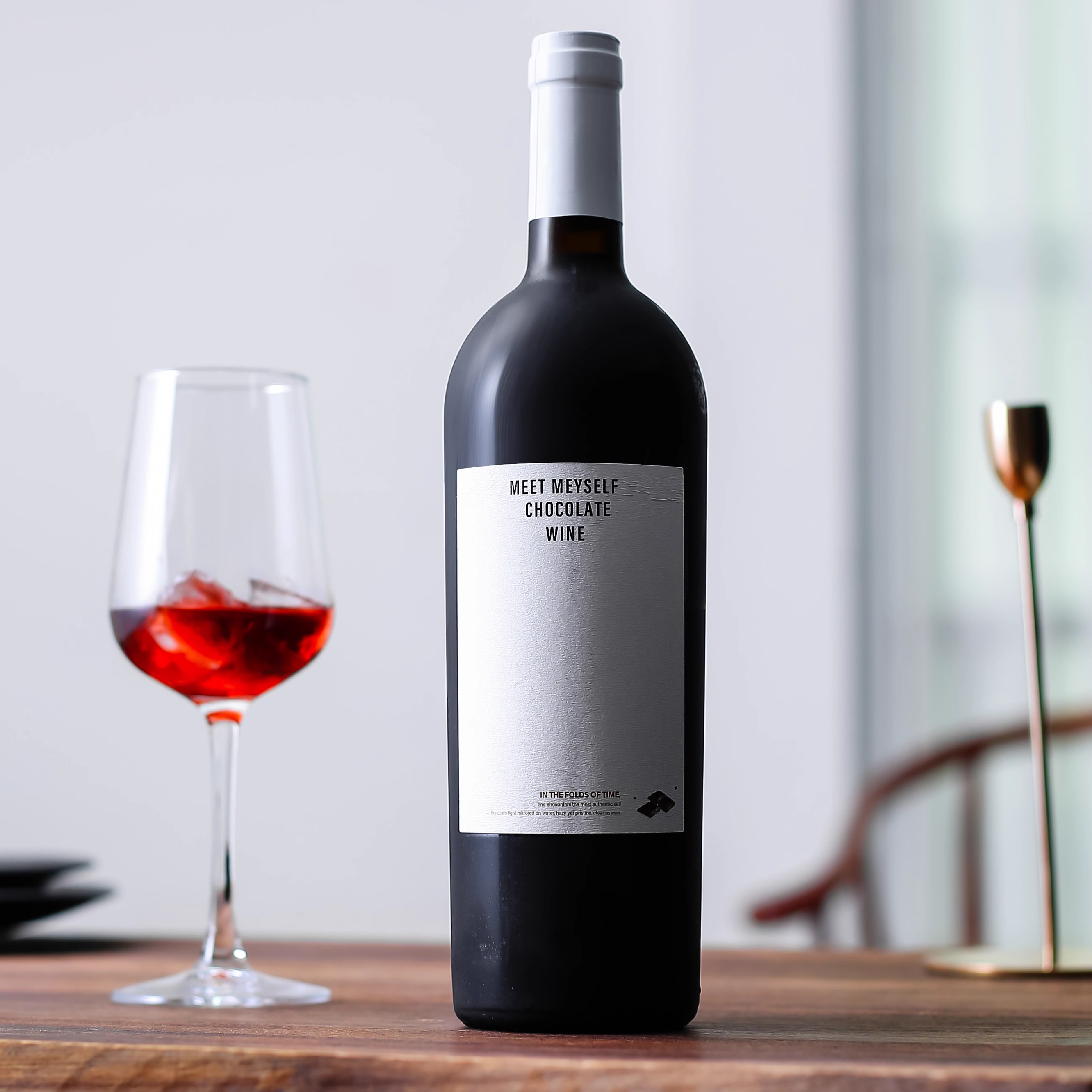 奔遇coco可可巧克力半甜红葡萄酒