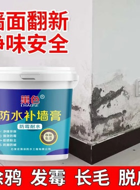 【下单立减30】防水防潮免漆补墙膏墙面修补白色腻子膏室内墙修复