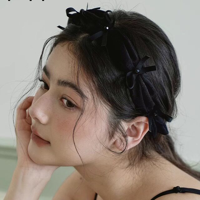 【奶油蛋糕】女神发箍2024新款气质百搭时尚高颅顶头饰