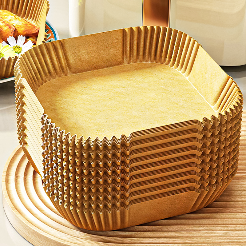 空气炸锅专用纸烤箱吸油垫硅油纸