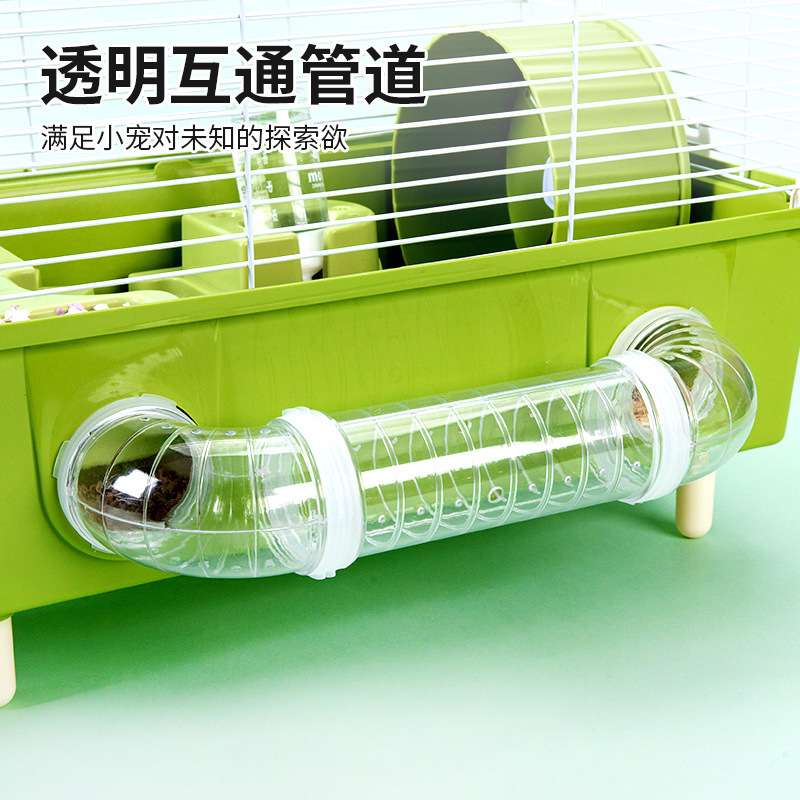 管道仓鼠笼基础笼景观笼45仓鼠笼子用品金丝熊窝别墅单双层套餐
