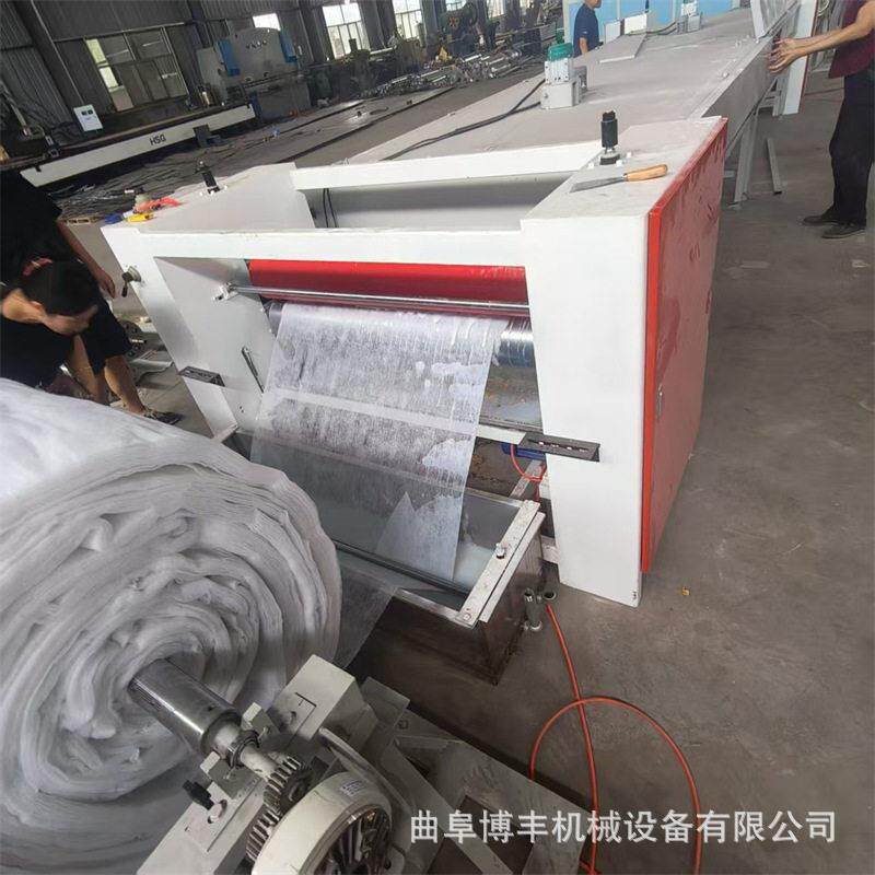无玻璃纤维丝带浸胶机布料上胶机无纺布水性冷胶涂布机带烘干