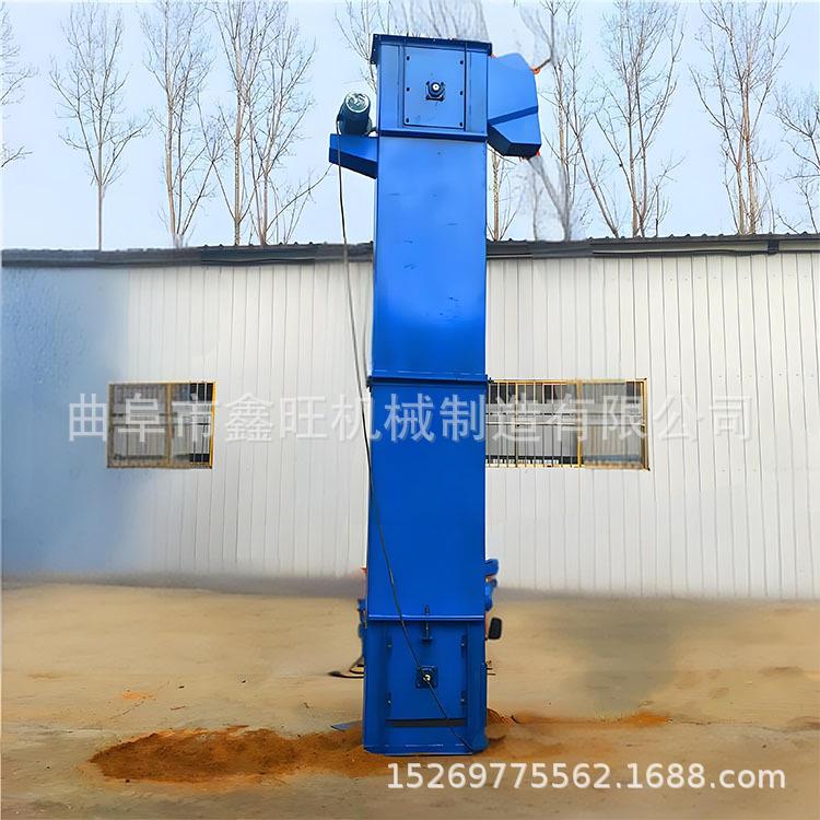 垂直斗式提升机 链斗式颗粒物提升设备 水泥沙子上料输送机