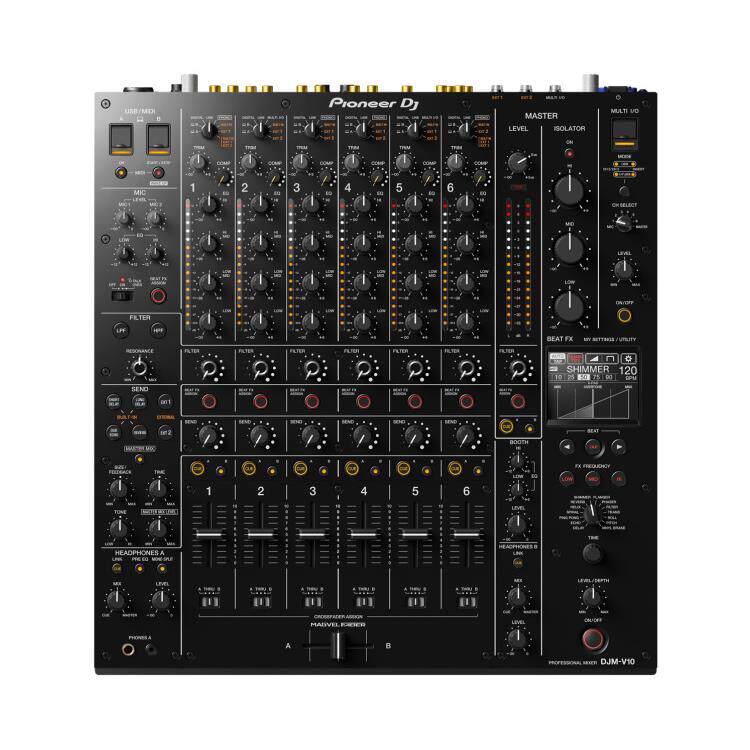 议价美音美音响Pioneer先锋DJM-V10 DJ器材酒吧打碟机