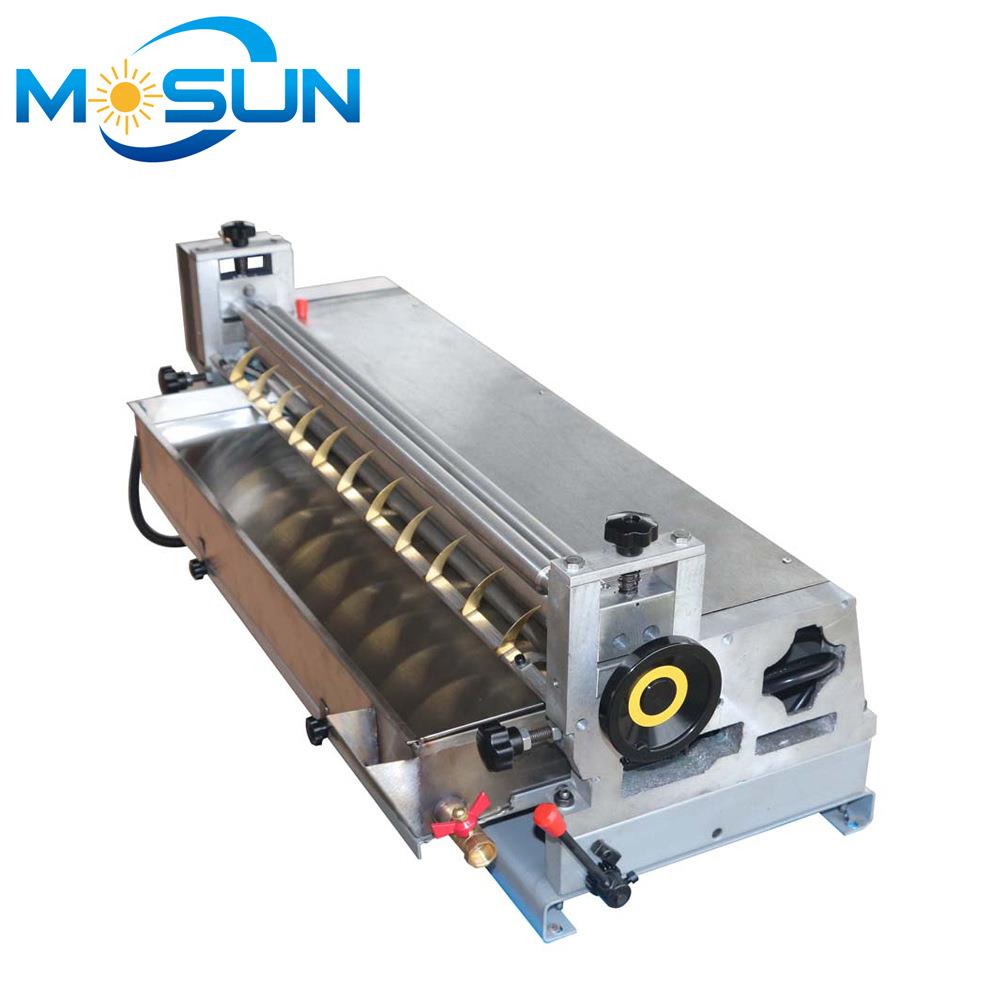 JS700E小型台式调速胶水机 纸张纸盒滚胶机 手动上糊过胶机爆款