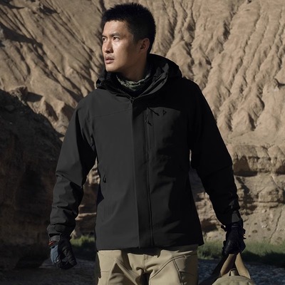 【龙牙】隐沧冲锋衣外壳单壳保暖外搭夹克户外运动防风泼水冲锋衣