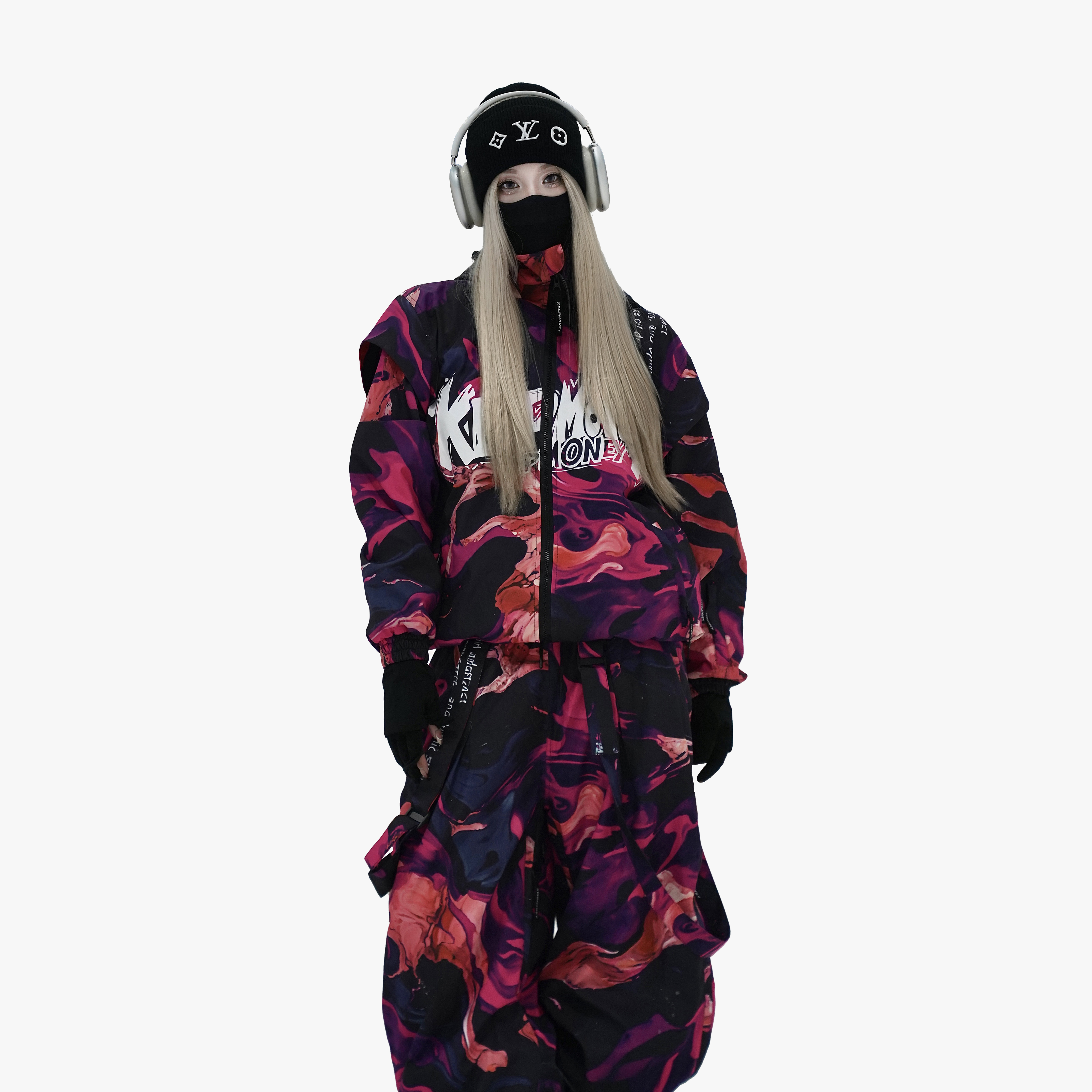 KM25/26新款雪霰墨漪滑雪服套装