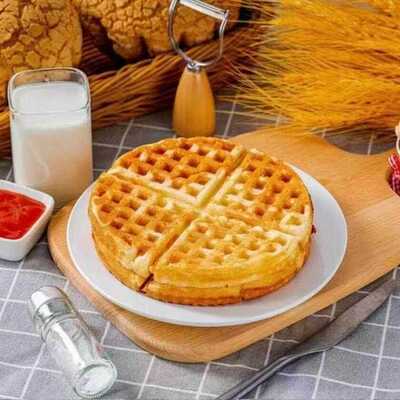 俄式美食瓦赫力额尔古纳面 面包华夫饼面 面包零食瓦赫力