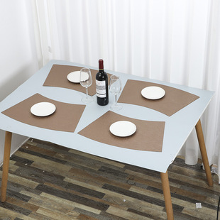 圆桌餐桌垫 简约家用防烫垫酒店扇形餐垫隔热垫碗垫杯垫纯色