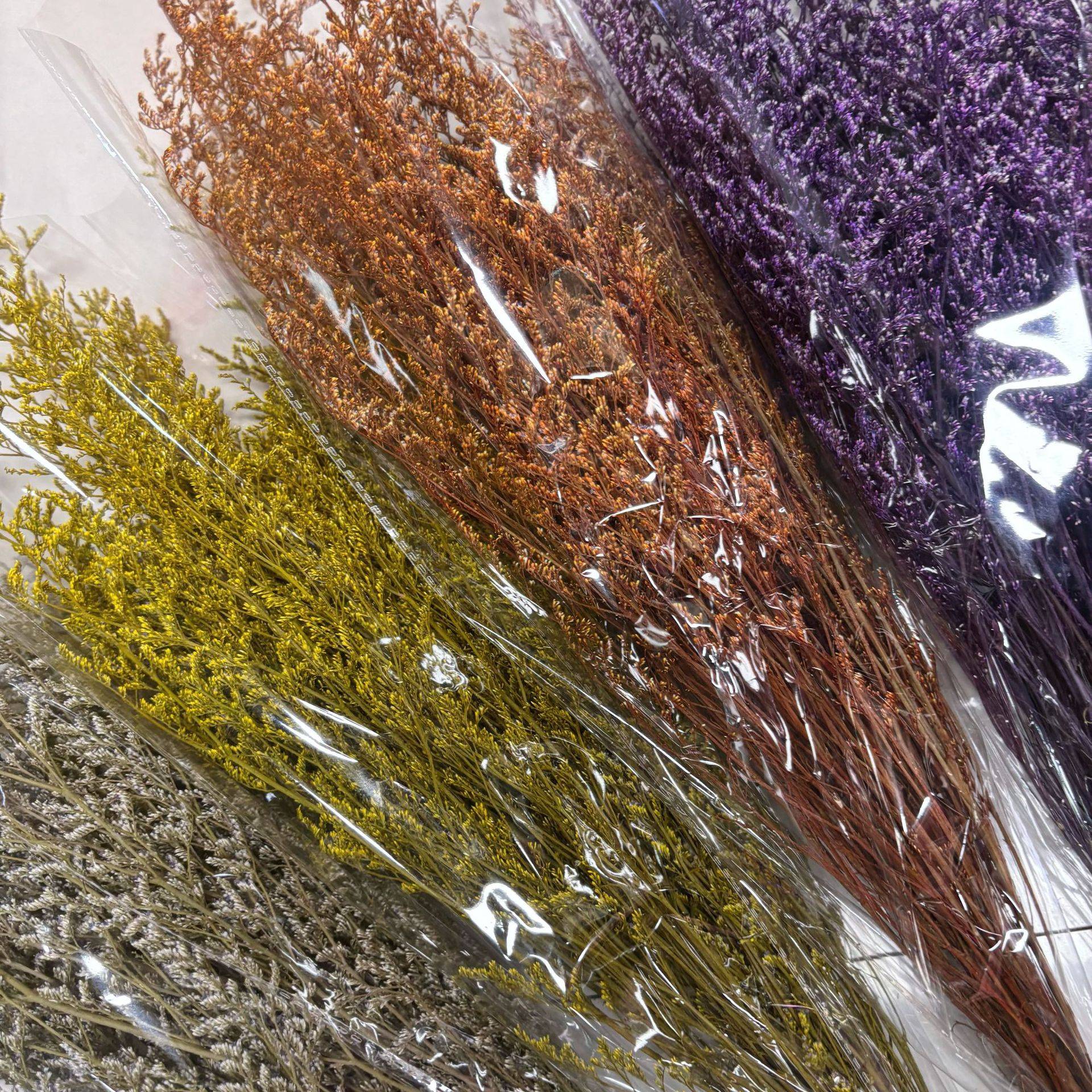 永生情人草干花真花花束家居装饰花艺插花配材DIY手工材料永生花