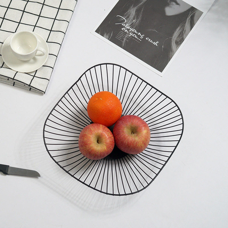 时尚简约客厅卧室果蔬篮 北欧铁艺置物篮子 简约现代风果蔬沥水篮,厨房/烹饪用具,果蔬置物架/篮/框,淘宝优惠券,粉丝福利购,淘宝优惠卷