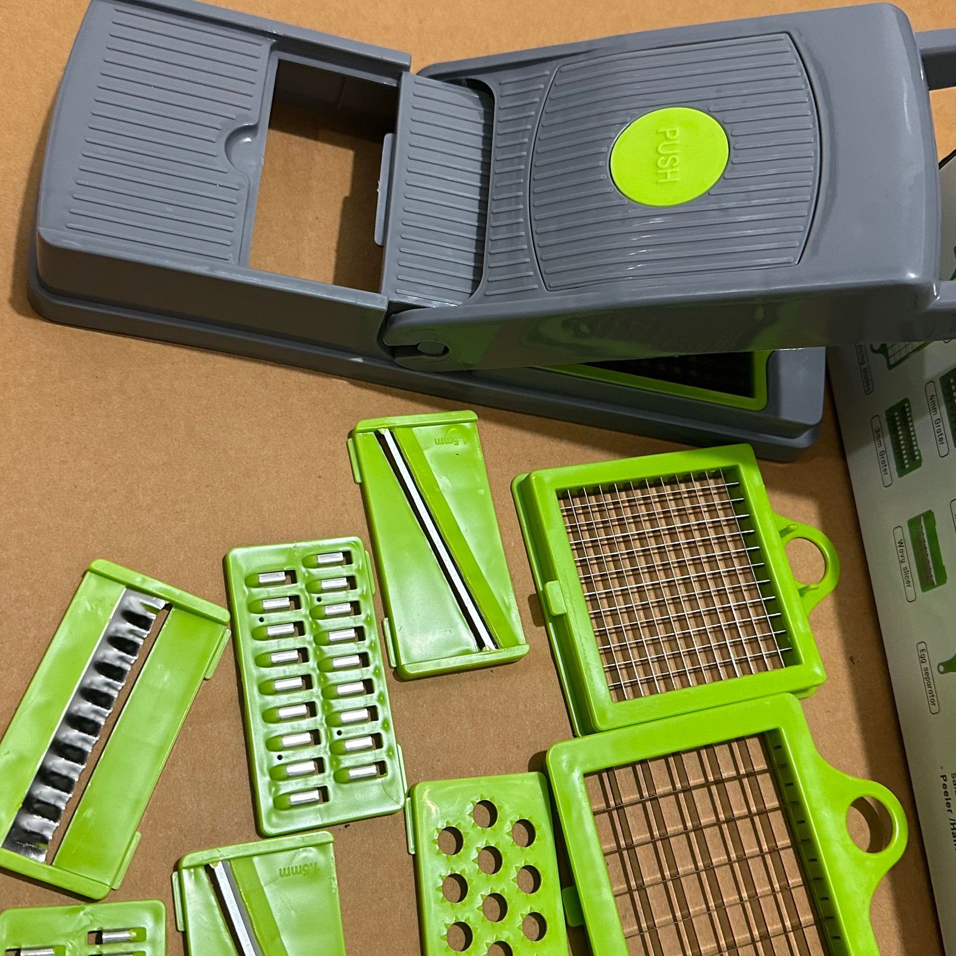 多功能切菜器厨房多功能切菜14PC切片器 土豆沙拉擦丝切菜器