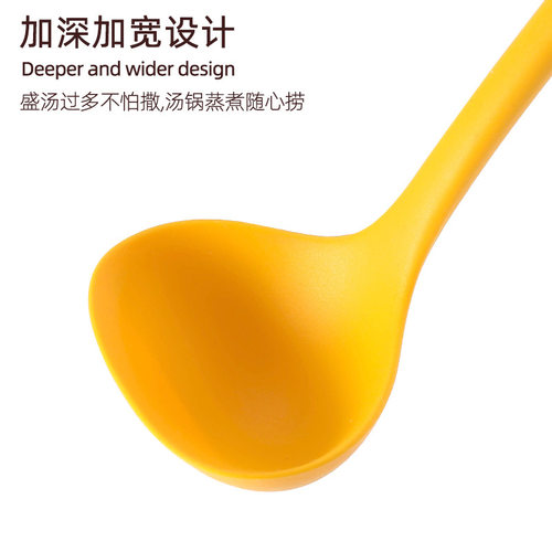 硅胶铲子汤勺不粘锅专用食品级耐高温家用勺炒菜铲子厨具锅铲套装