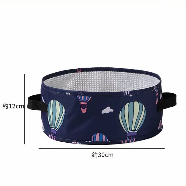 折叠盆式户外手提水盆旅行洗漱盆泡脚袋可折叠水桶泡脚桶