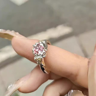 925银战双帕弥什露西亚拂晓长誓系列戒指轻奢法式时尚简约气质女