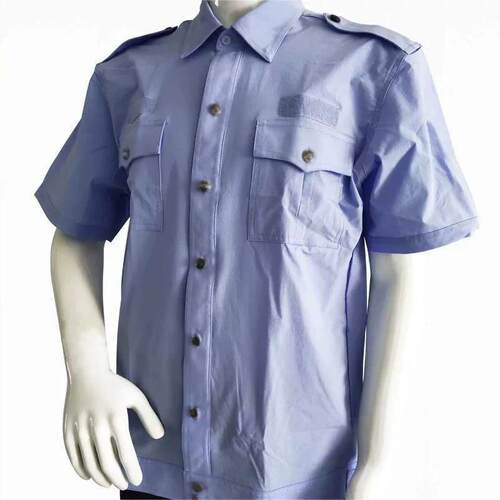 2025新款速干夹克弹力面料透气工作服夏季执勤短袖衬衫束腰式