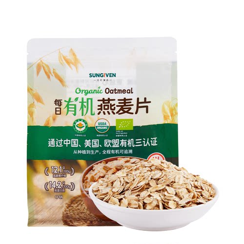 元初每日有机燕麦片580g