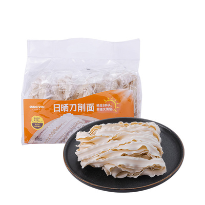 元初食品日晒刀削面400g