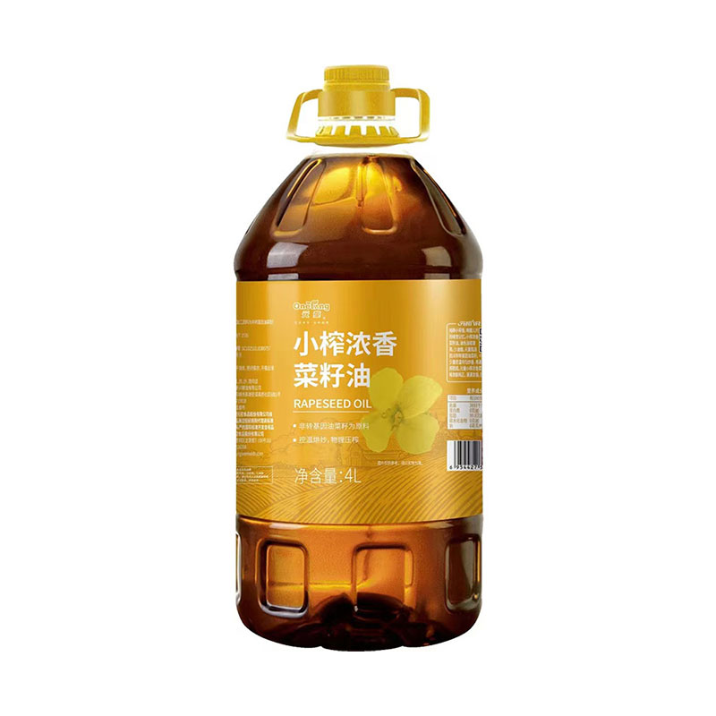 元童小榨浓香菜籽油4L