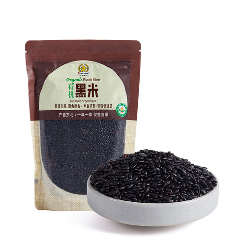 元初有机黑米454g东北黑土地粗粮