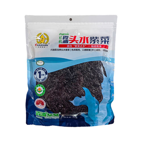 SUNGIVEN有机霞浦头水紫菜50g