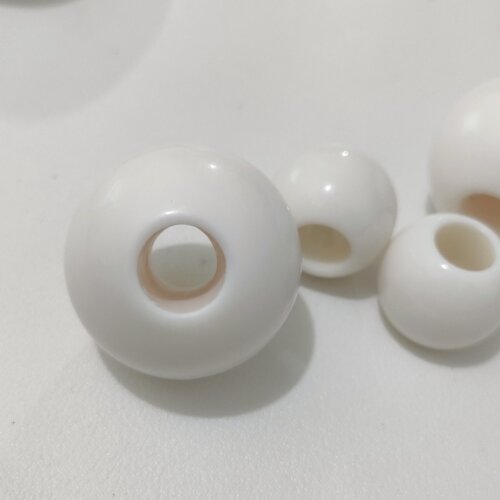 30mm20mm亚克力大孔珠藤编珠子手工diy编织装饰串珠环创百搭珠子