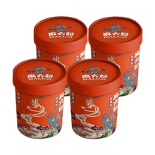 麻六记 酸辣粉256g*4桶 整箱装方便速食重庆正宗红薯湿粉