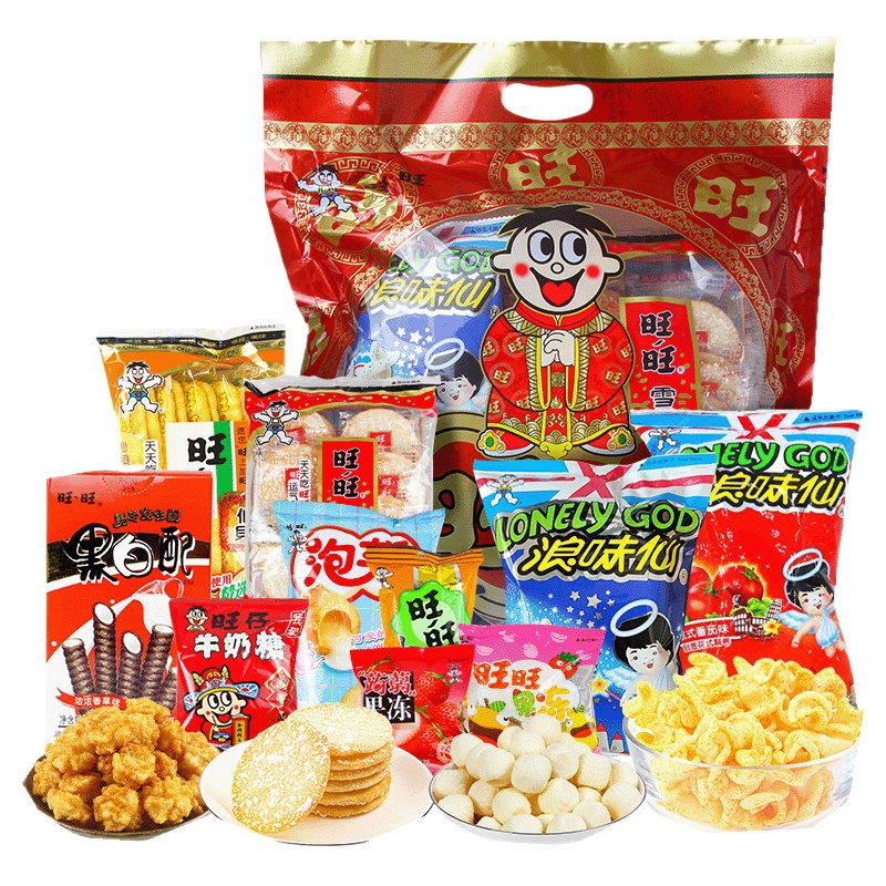 旺旺零食大礼包650g*1包休闲零食春节过年货送礼礼物批发团购