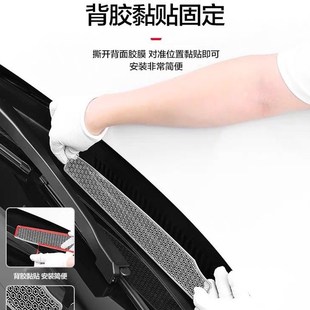 排水口保护罩用品 适用于24款 宝马5系i5 525 530li机盖防尘罩改装