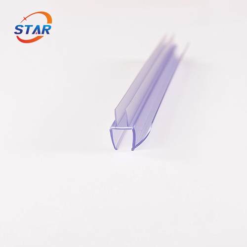 浴室玻璃门下挡水胶条 隔断门密封挡水条 蒸汽房耐高温密封胶条