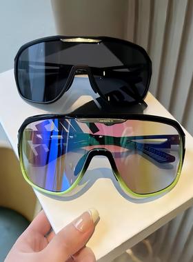 日本GENTRY MONSET滑雪登山护目镜男女大框抗UV防风太阳眼镜反光