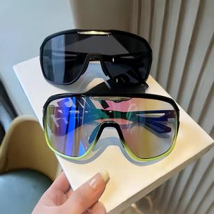 日本GENTRY MONSET滑雪登山护目镜男女大框抗UV防风太阳眼镜反光