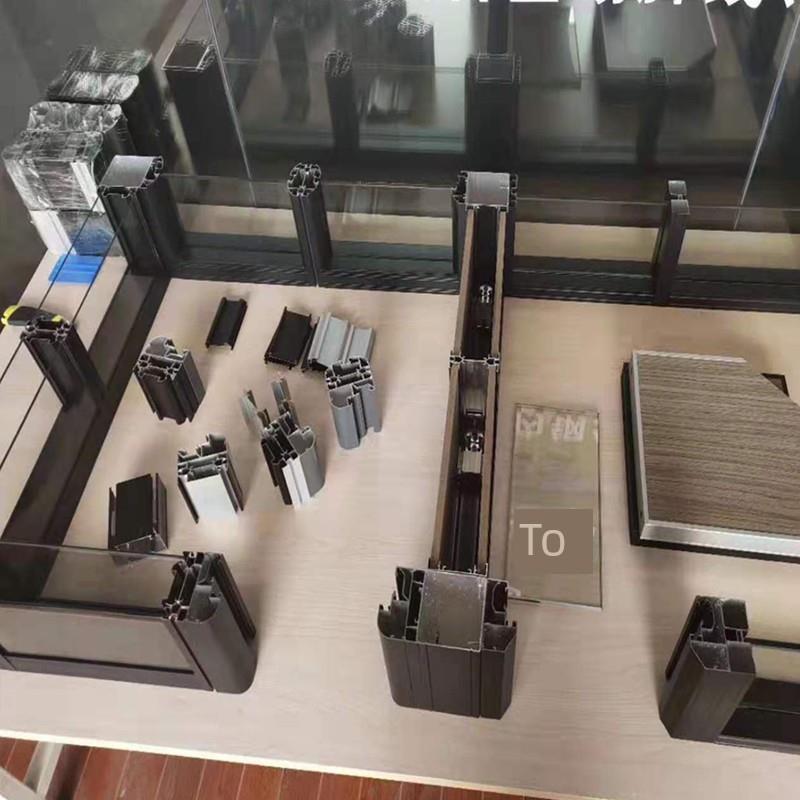 江苏办公室玻璃隔断墙铝合金木门百叶窗隔断成品防火玻璃钢铝隔墙